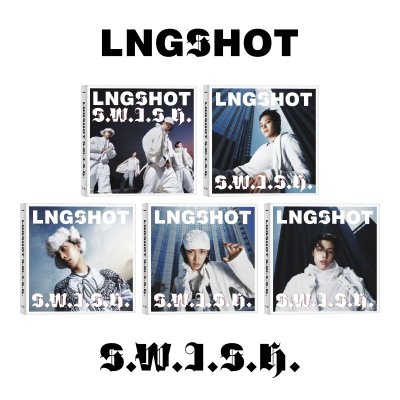 LNGSHOT EP [SWISH] (Standard Ver.) (1 of 5 types randomly)